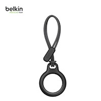 Llavero Protector Belkin With Strap Para Apple Airtag Negro